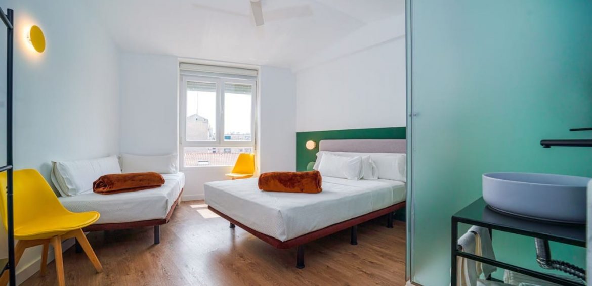 (NEGRESCO 5) Habitación para 3 personas en Plaza España