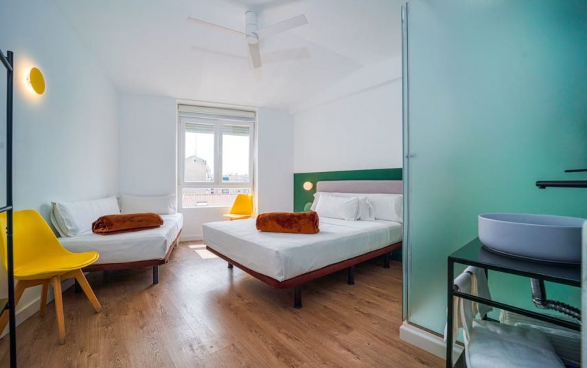 (NEGRESCO 1) Habitación para 4 personas en Plaza España